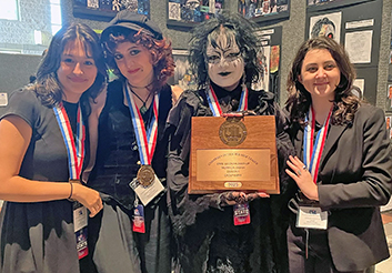  Cy Woods HS students place third at UIL State Theatrical Design Contest